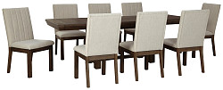                                                  							Dellbeck Dining Table and 8 Chairs
                                                						 