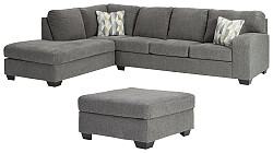                                                  							Dalhart 2-Piece Sectional with Otto...
                                                						 