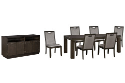 Hyndell Dining Table and 6 Chairs w...