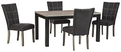                                                  							Dontally Dining Table and 4 Chairs
                                                						 