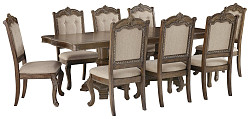                                                  							Charmond Dining Table and 8 Chairs
                                                						 