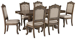                                                  							Charmond Dining Table and 6 Chairs
                                                						 
