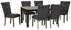                                                  							Dontally Dining Table and 6 Chairs
                                                						 