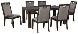                                                  							Hyndell Dining Table and 6 Chairs
                                                						 