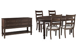                                                  							Adinton Dining Table and 4 Chairs w...
                                                						 
