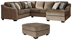                                                  							Graftin 3-Piece Sectional with Otto...
                                                						 