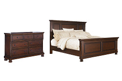                                                  							Porter California King Panel Bed wi...
                                                						 