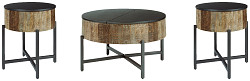                                                  							Nashbryn Coffee Table with 2 End Ta...
                                                						 