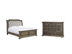                                                  							Wyndahl Queen Panel Bed with Dresse...
                                                						 