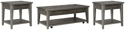                                                  							Branbury Coffee Table with 2 End Ta...
                                                						 