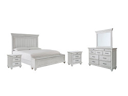                                                  							Kanwyn Queen Panel Bed with Storage...
                                                						 
