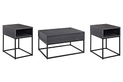                                                  							Yarlow Coffee Table with 2 End Tabl...
                                                						 