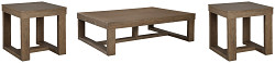                                                  							Cariton Coffee Table with 2 End Tab...
                                                						 