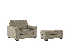                                                  							Olin Chair and Ottoman
                                                						 