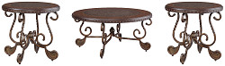                                                  							Rafferty Coffee Table with 2 End Ta...
                                                						 