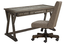                                                  							Luxenford Home Office Desk with Cha...
                                                						 