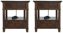                                                  							Gately 2 End Tables
                                                						 