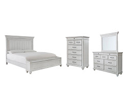                                                  							Kanwyn Queen Panel Bed with Storage...
                                                						 