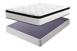                                                  							Chime 12 Inch Hybrid Mattress with ...
                                                						 