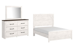 Gerridan Full Panel Bed with Mirror...