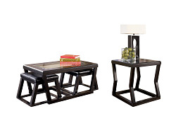                                                  							Kelton Coffee Table with 1 End Tabl...
                                                						 