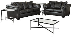                                                  							Betrillo Sofa and Loveseat with Cof...
                                                						 