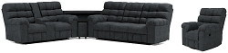                                                  							Wilhurst 3-Piece Sectional with Rec...
                                                						 