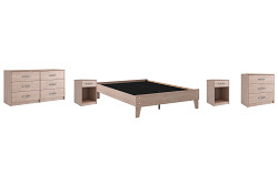                                                  							Flannia Full Platform Bed with Dres...
                                                						 