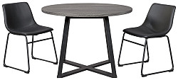                                                  							Centiar Dining Table and 2 Chairs
                                                						 
