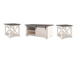                                                  							Dorrinson Coffee Table with 2 End T...
                                                						 
