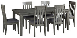                                                  							Hallanden Dining Table and 6 Chairs
                                                						 