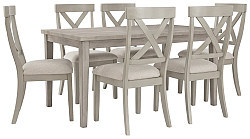                                                  							Parellen Dining Table and 6 Chairs
                                                						 