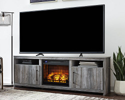 Baystorm 75" TV Stand with Electric...