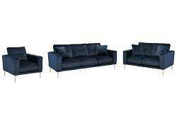                                                  							Macleary Sofa, Loveseat and Chair
                                                						 