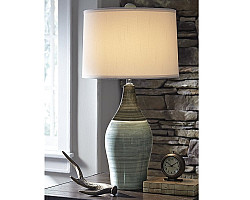                                                  							Niobe Ceramic Table Lamp (2/CN)
                                                						 
