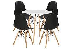                                                  							Jaspeni Dining Table and 4 Chairs
                                                						 