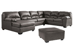                                                  							Aberton 3-Piece Sectional with Otto...
                                                						 