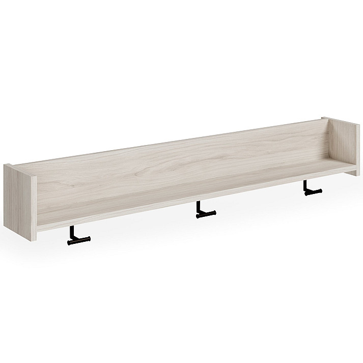 Socalle Wall Mounted Coat Rack w/Shelf