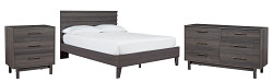                                                  							Brymont Queen Platform Bed with Dre...
                                                						 