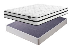                                                  							Chime 10 Inch Hybrid Mattress with ...
                                                						 