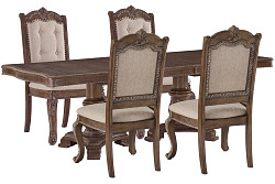                                                  							Charmond Dining Table and 4 Chairs
                                                						 