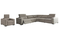                                                  							Mabton 5-Piece Sectional with Recli...
                                                						 