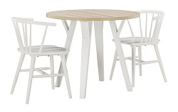                                                  							Grannen Dining Table and 2 Chairs
                                                						 