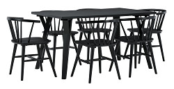                                                  							Otaska Dining Table and 6 Chairs
                                                						 