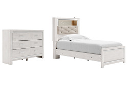                                                  							Altyra Twin Panel Bookcase Bed with...
                                                						 