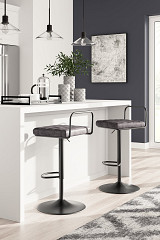 Strumford Tall Swivel Barstool (2/C...
