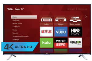 TCL 55" 4K QLED TV
