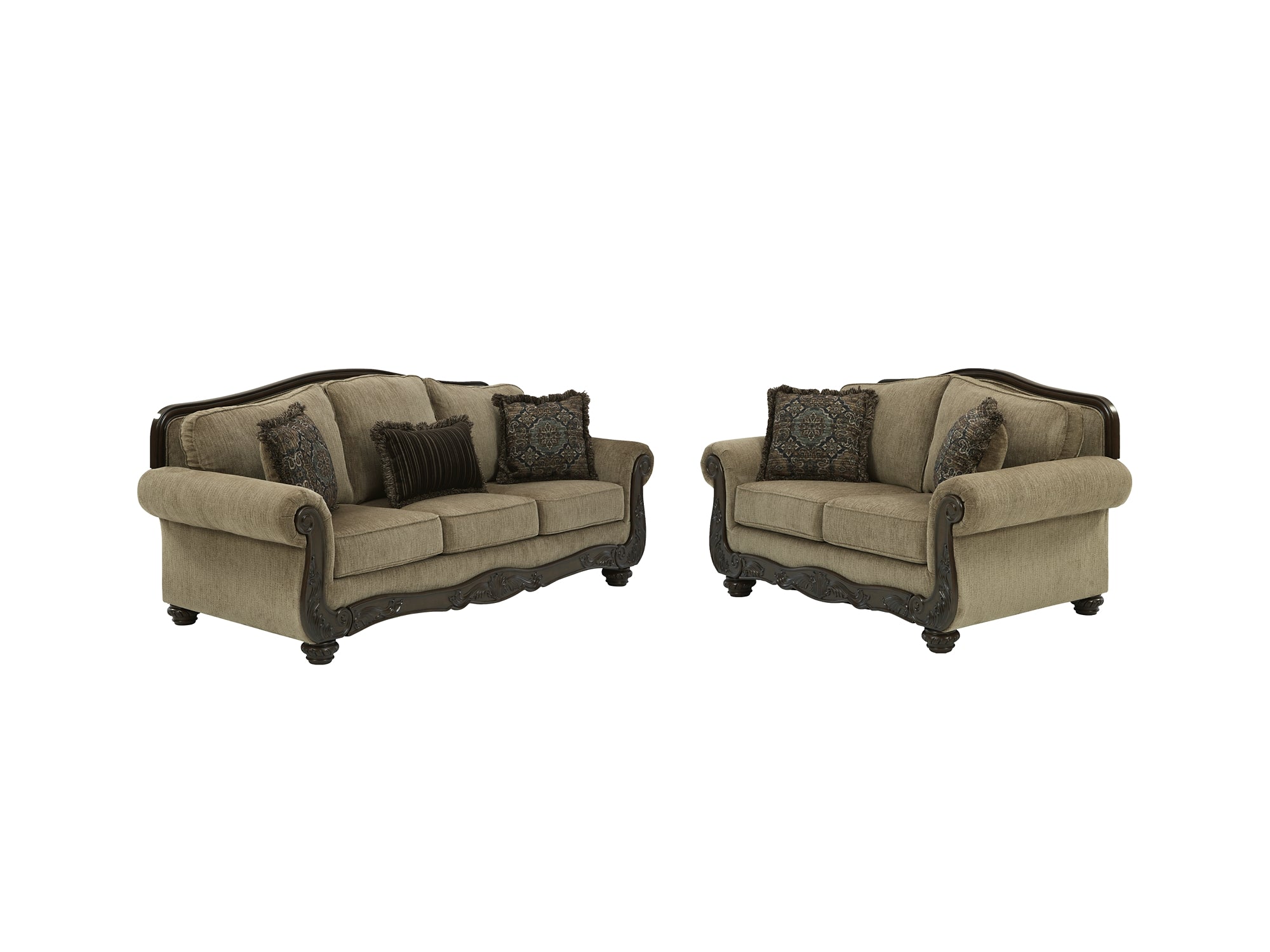 Briaroaks Sofa and Loveseat Affordable Rent To Own