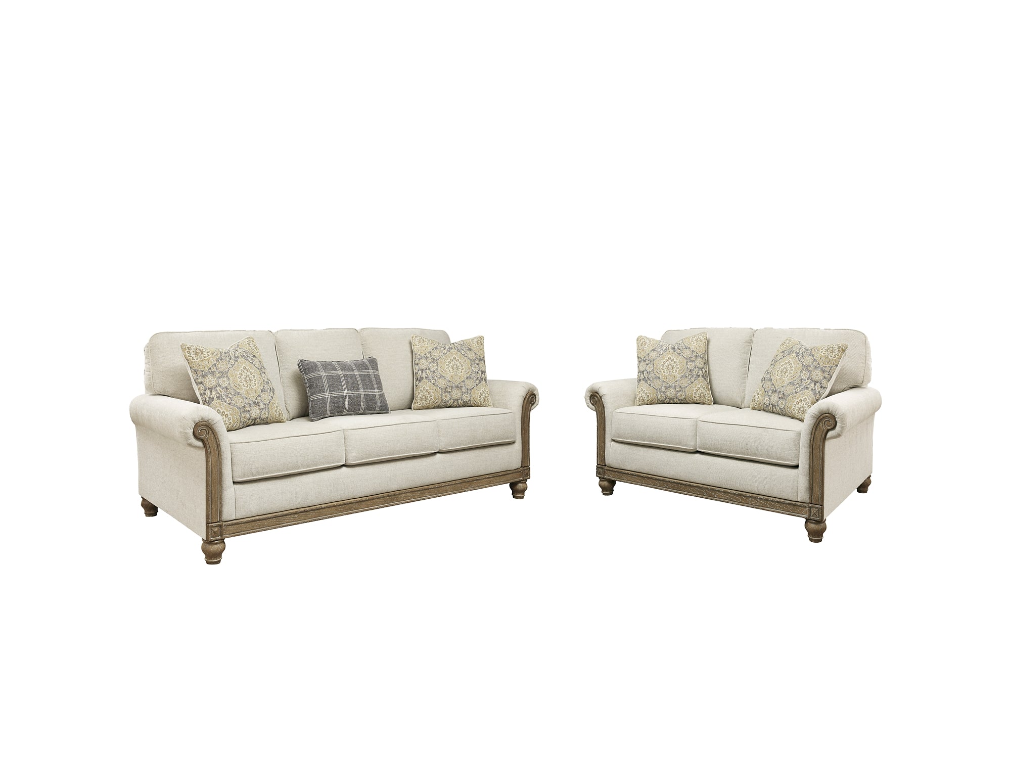 Stoneleigh Sofa and Loveseat Affordable Rent To Own