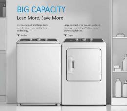 Midea Washer Dryer Set